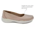 Sapatilha LeveComfort Nude Ref. 09961.09932