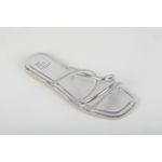 Rasteira Improviso Strass Prata Ref. 0997.09901