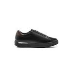 Sapatenis Masculino de Couro Air Medden Preto Ref. 09902.09972