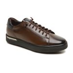 Sapatenis Masculino de Couro Air Medden Dark Brown Ref. 09902.09972