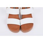 Sandalia Papete Camel Branco Ref. 0997.09901