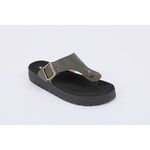 Sandalia Flatform Verde Oliva Ref. 0997.09901