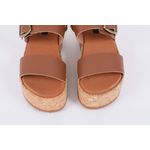 Sandalia Flatform Camel Ref. 09921.09961