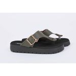 Sandalia Flatform Verde Oliva Ref. 0997.09901