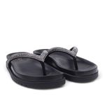 Sandalia Papete Tiras Pretas Ref. 0949.09921