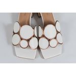 Tamanco Ipanema Branco com Bronze Ref. 09981.09952