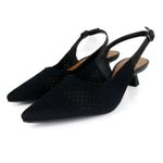 Scarpin Slingback Preto Ref. 09991.09962