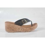 Tamanco Plataforma Fivela Preto Ref. 0998.09911