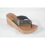 Tamanco Plataforma Fivela Preto Ref. 0998.09911