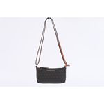 Bolsa Transversal de Couro Smartbag Chocolate Ref. 09961.09922 