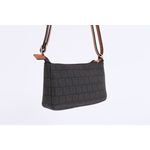 Bolsa Transversal de Couro Smartbag Chocolate Ref. 09961.09922 