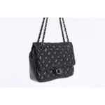 Bolsa de Couro Artesana Fly Preta Ref. 09914.09945
