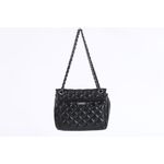 Bolsa de Couro Artesana Fly Preta Ref. 09914.09945