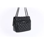 Bolsa de Couro Artesana Fly Preta Ref. 09914.09945