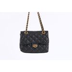 Bolsa de Couro Artesana Metalasse Preto Ref. 09972.09963 