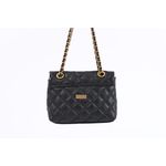 Bolsa de Couro Artesana Metalasse Preto Ref. 09972.09963 