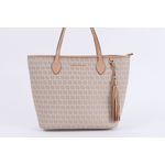 Bolsa de Couro Smartbag Grande Tiracolo Nude Ref. 09983.09915 