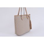 Bolsa de Couro Smartbag Grande Tiracolo Nude Ref. 09983.09915 
