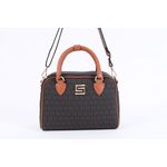 Bolsa de Couro Smartbag Média Báu Transversal Whisky Ref. 09995.09947 