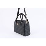 Bolsa de Couro Smartbag Média Báu Transversal Preta Ref. 09995.09947