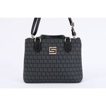 Bolsa de Couro Smartbag Média Preta Ref. 09425.09996 