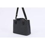 Bolsa de Couro Smartbag Média Preta Ref. 09425.09996 