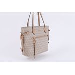 Bolsa de Couro Smartbag Tiracolo Nude Ref. 09425.09996