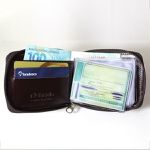 Carteira Masculina Ziper Fasolo Couro Chocolate Liso H014 Ref. 0967.09901 