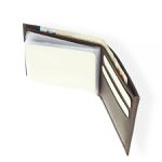 Carteira Masculina em Couro Skin Chocolate Liso H007 Ref. 0955.0997