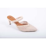 Scarpin Tramado Off White Ref. 09981.09952