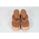 Tamanco Plataforma Caramelo Ref. 09231.09981 