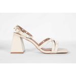 Sandália Tiras Spike Branco Gelo Ref. 09751.09422 