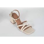 Sandália Tiras Spike Branco Gelo Ref. 09751.09422 