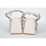 Sandália Tiras Spike Branco Gelo Ref. 09751.09422 