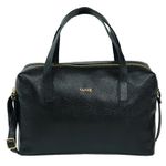 Bolsa Feminina Classe Couro Camera Bag Giovana Preta Ref. 09992.09993 