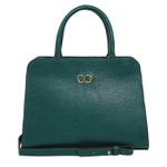 Bolsa Feminina Classe Couro Tote Esmeralda Ref. 09992.09993