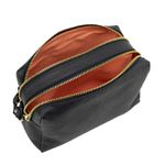 Bolsa Feminina Classe Couro Croosbody Jade Preta Ref. 09932.09913