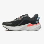 Tenis Fila Feminino Recovery Preto com Vermelho Ref. 09913.09993