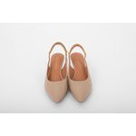 Scarpin Couro Monaco Nude Ref. 09902.09972