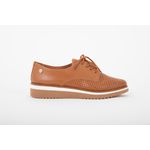 Tenis Couro Napa Monaco Camel Ref. 09991.09962