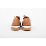 Tenis Couro Napa Monaco Camel Ref. 09991.09962