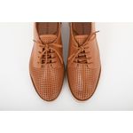 Tenis Couro Napa Monaco Camel Ref. 09991.09962
