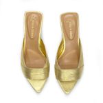 Tamanco Napa Eco Ouro Ref. 09422.09992