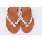 Rasteira Anatomic Lezard Caramelo Ref. 09961.09922
