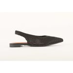 Sapatilha Slingback Preta Ref. 09431.09981