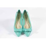 Sapatilha Laço Turquesa Bico Fino Sweet Chic Ref. 0926.0998