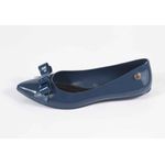 Sapatilha Laço Marinho Bico Fino Sweet Chic Ref. 0926.0998