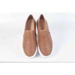 Tênis Slip On em Couro Atanado Caramelo Ref. 09111.09951