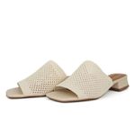 Tamanco Tramado Creme Ref. 09911.09961
