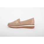 Sapato Oxford em Couro Nude Ref. 09902.09972